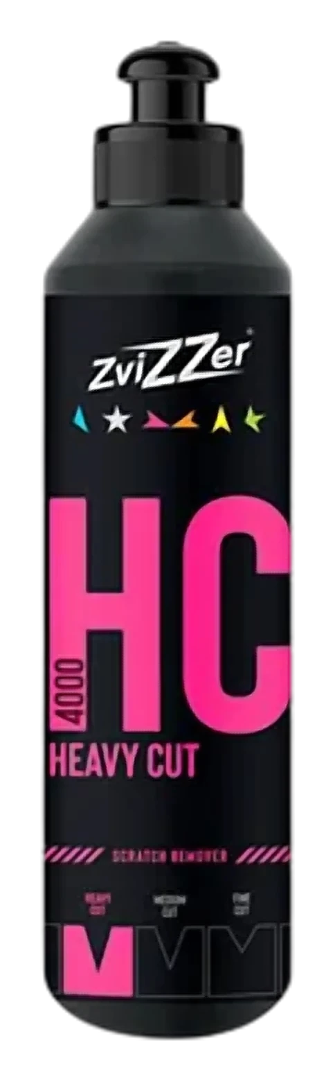 Heavy Cut 4000 Полировальная паста ZviZZer абразивная, 250ml