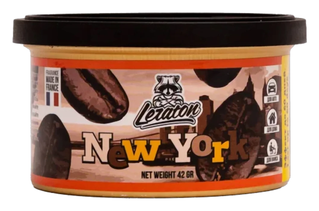 New York (Coffe/Кофе) (Ароматизатор для автомобиля в банке)