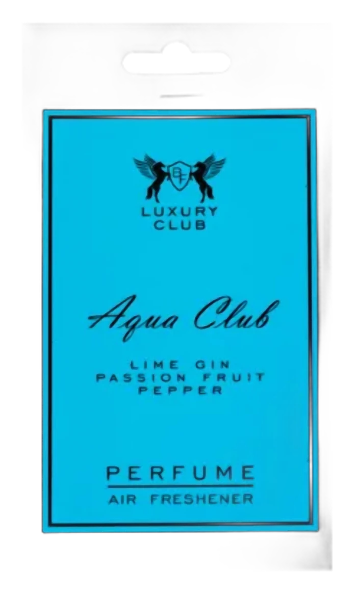 Aqua Ароматизатор подвесной (по мотивам Carolina Herrera 212 VIP MEN)