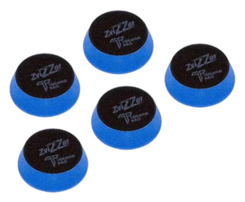 Thermo Pads 55мм MEDIUM 60-70/20/55мм . Полировальный термостойкий поролоновый синий круг средней плотности 13 kPa.
