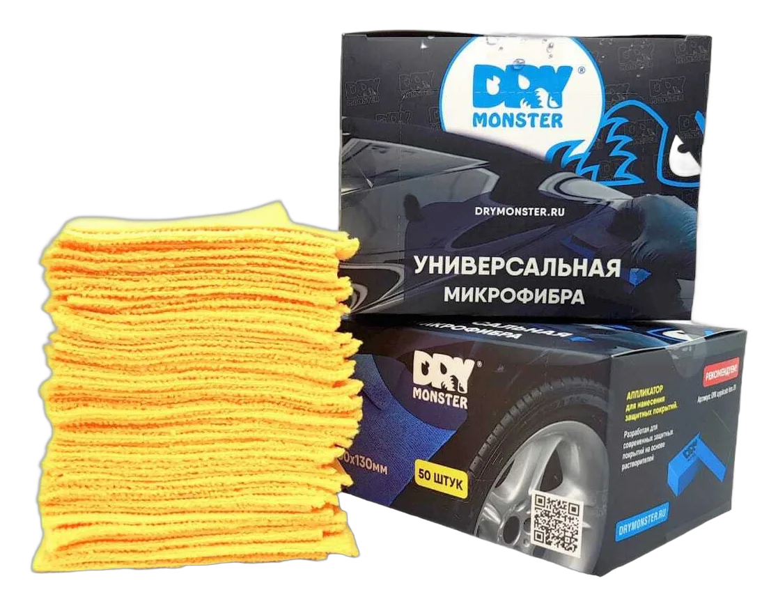 Dry Monster Микрофибра для аппликатора,10*13 см
