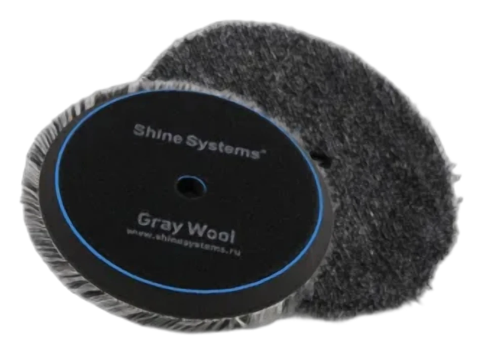 Gray Wool Pad - полировальный круг из серого меха, 130 мм