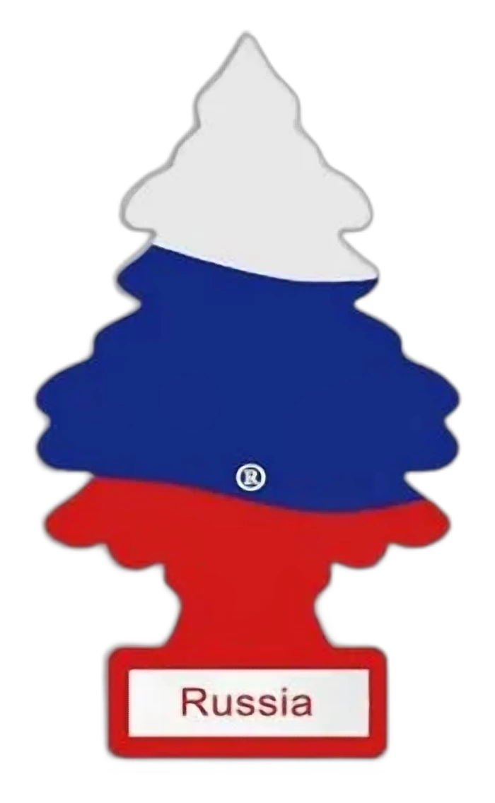 LITTLE TREES Ароматизатор ёлочка «Российский флаг»