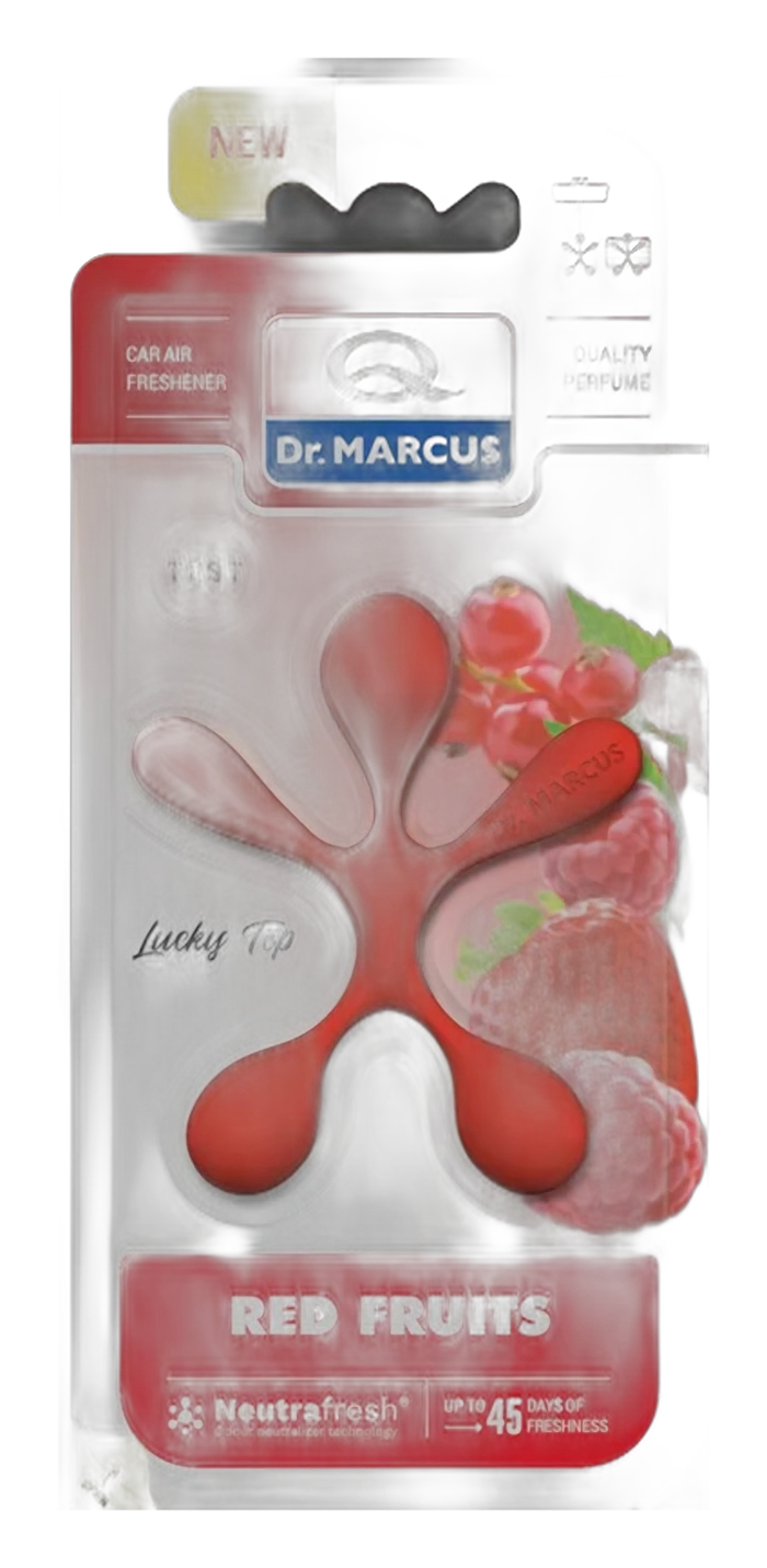 Человечек Lucky Top Red Fruits / Запах малины и ежевики (Ароматизатор воздуха)