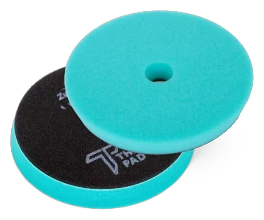 Thermo Pads HEAVY 125 мм . Полировальный термостойкий поролоновый зелёный круг жёсткий 17 kPa.