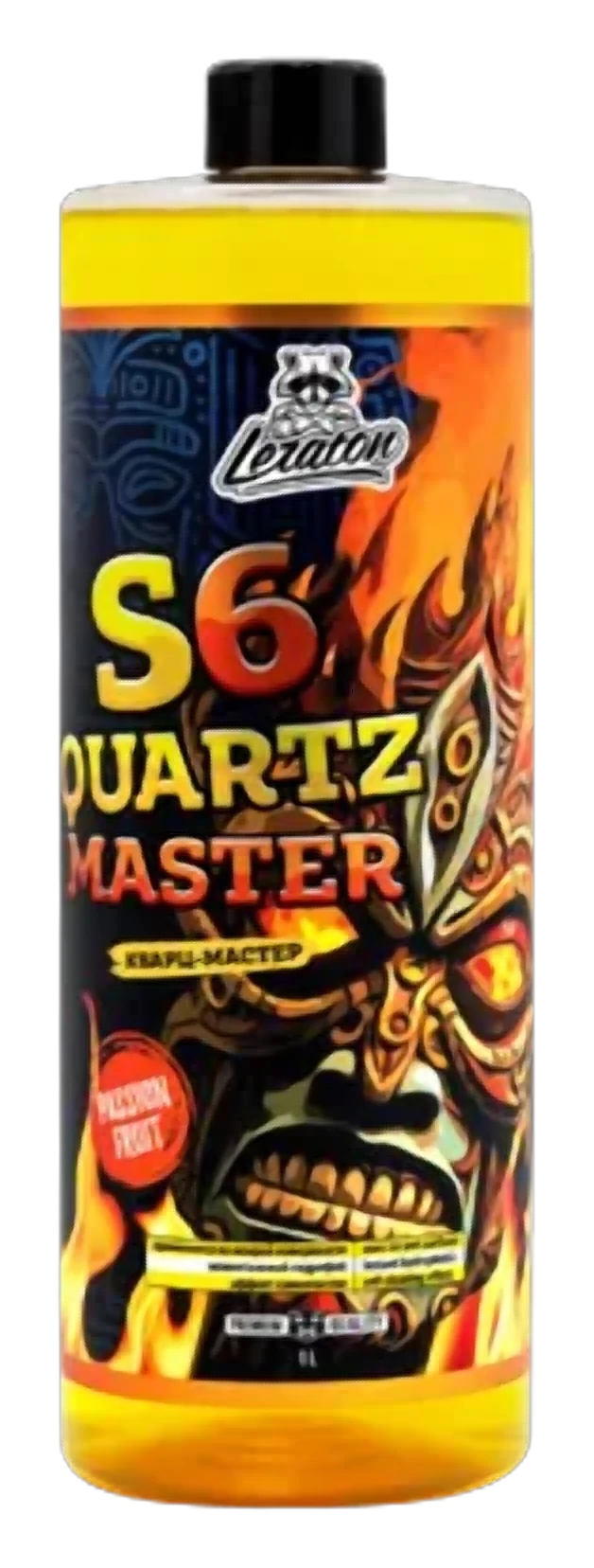 Кварцевый состав для быстрого блеска и гидрофоба LERATON S6 PASSION FRUIT