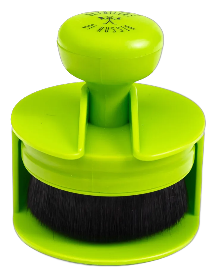 Кисть для чернения Щетка E-ZEE Brush, green case with black hair