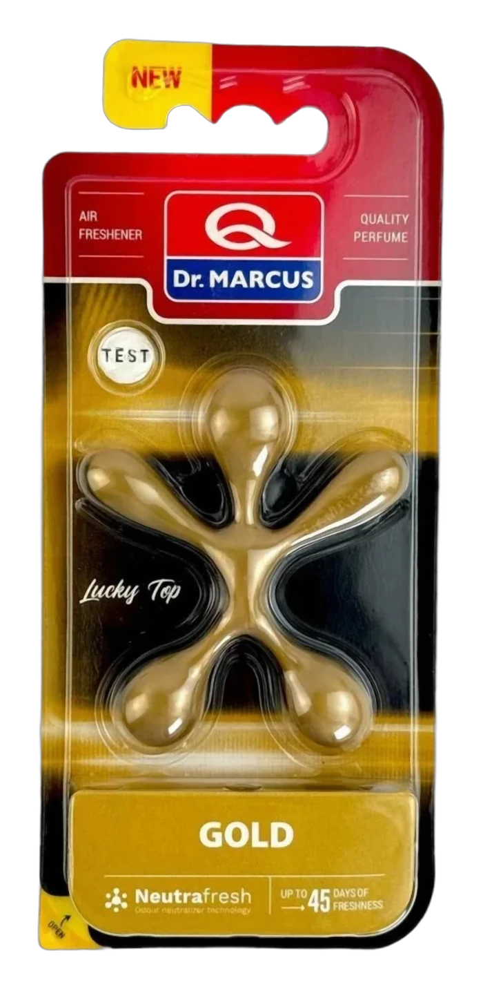Человечек Lucky Top Premium Gold / (Ароматизатор воздуха)