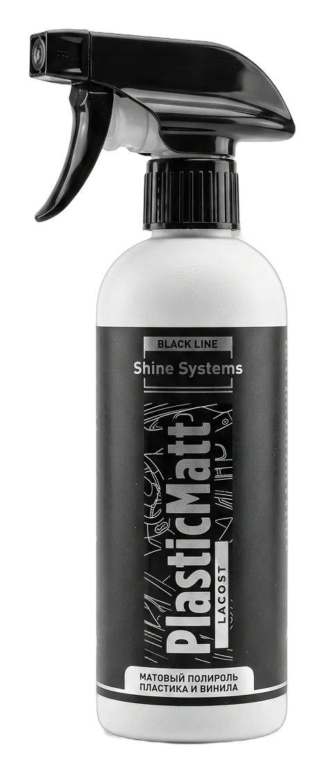 Black Line PlasticMatt Lacost - матовый полироль для пластика и винила салона