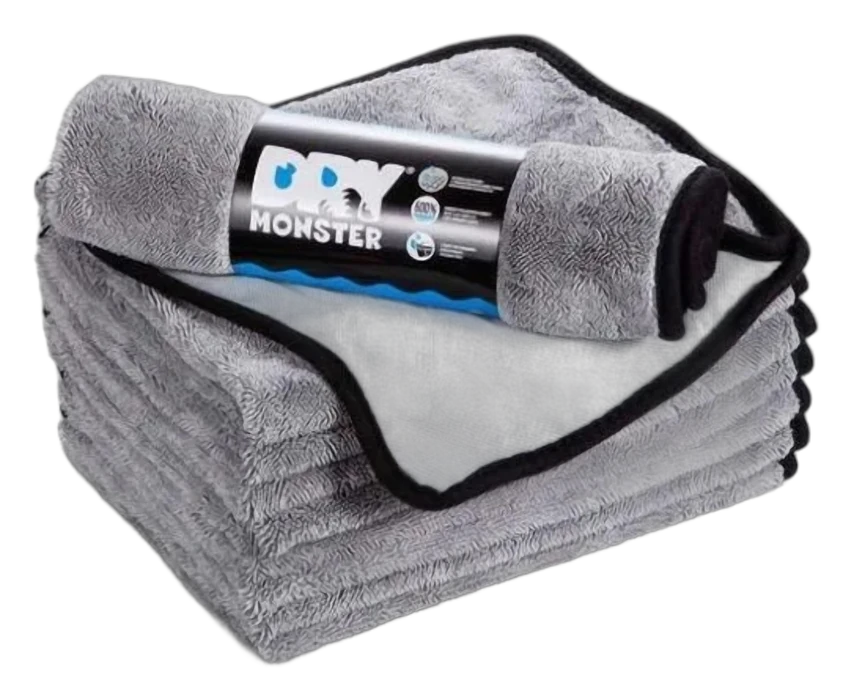 Микрофибра для сушки поверхности Dry Monster (55х75) Серая Standart