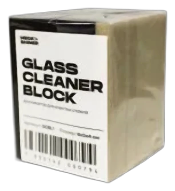 Аппликатор для очистки стекла Glass Cleaner Block, MegaShiner фетр