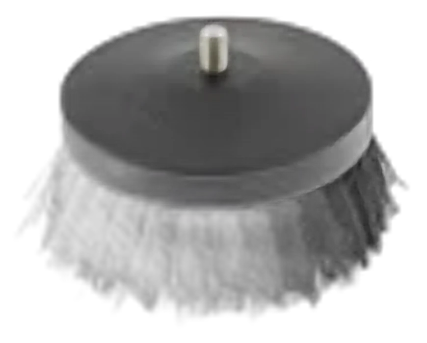 SGCB Pneumatic Carpet Brush Black - щетка-насадка на дрель для чистки текстиля жесткая, 90мм