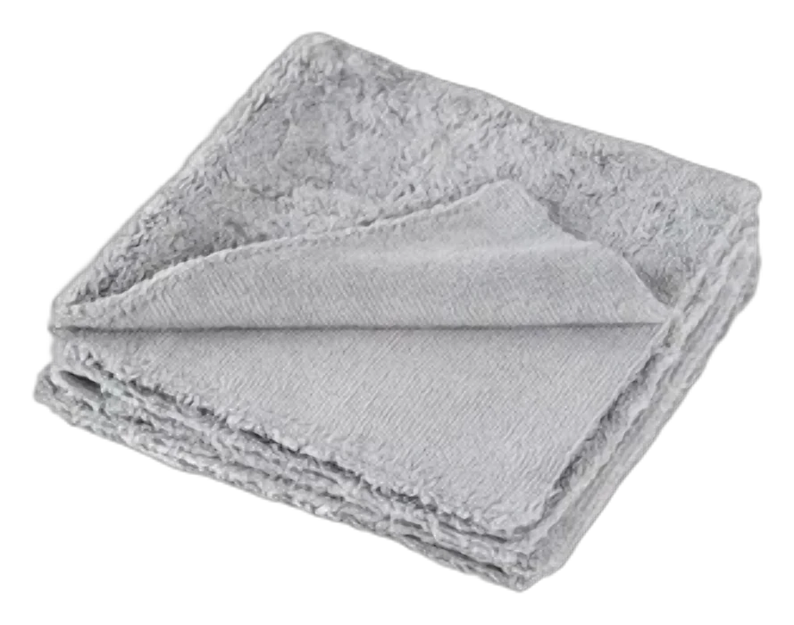 Edgeless 380 Microfiber towel 40x40cm, 380gsm, серый, микрофибровое полотенце