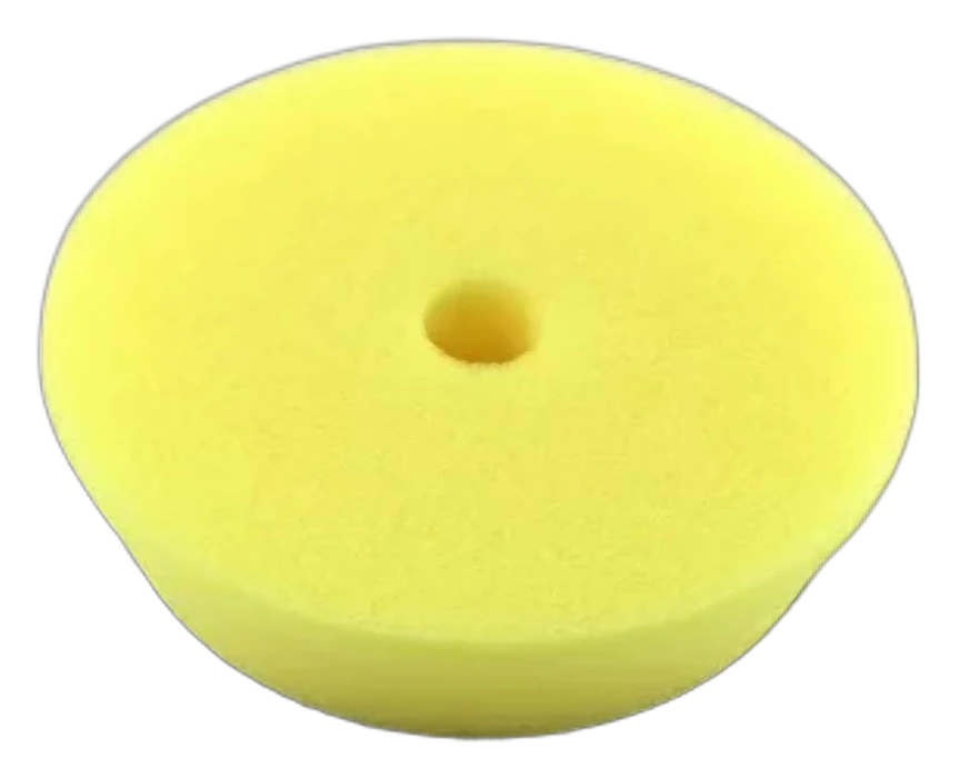 DA Foam Pad Yellow - полировальный круг антиголограммный желтый, 75 мм