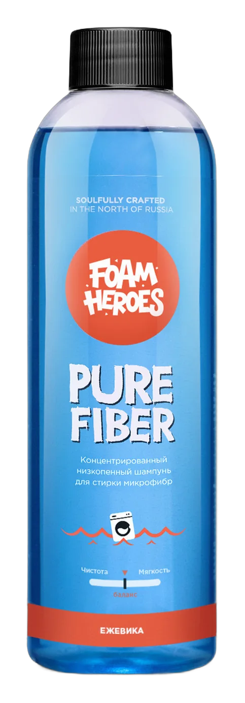 Pure Fiber (Низкопенный шампунь для стирки микрофибры)