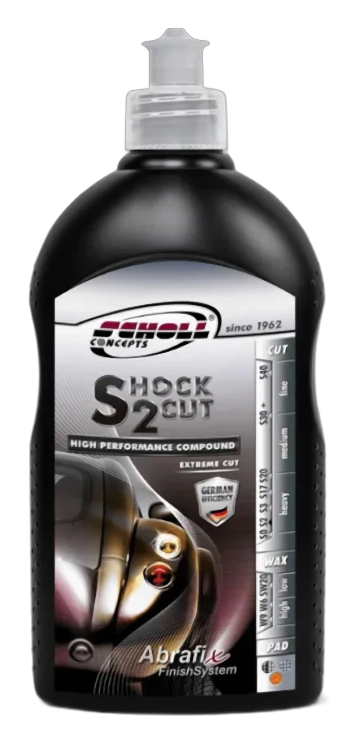 Полировальная паста Shock2Cut высокоабразивная  Scholl