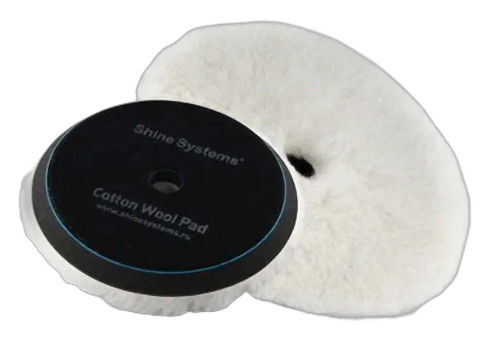 Cotton Wool Pad - полировальный круг мех с хлопком 155 мм