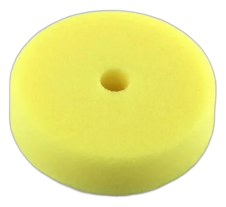 RO Foam Pad Yellow - полировальный круг полутвердый желтый, 75 мм