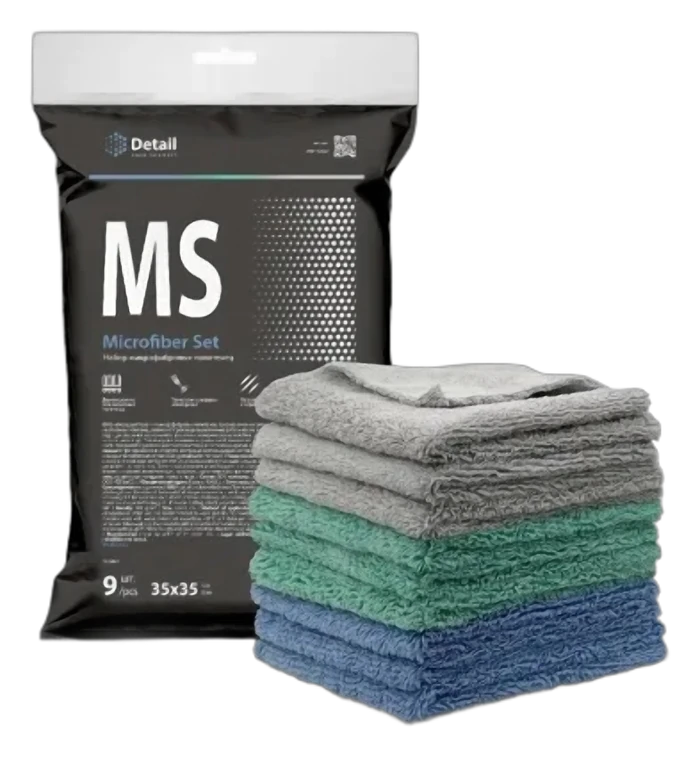 DT Detail Набор микрофибровых полотенец MS «Microfiber Set» (.)