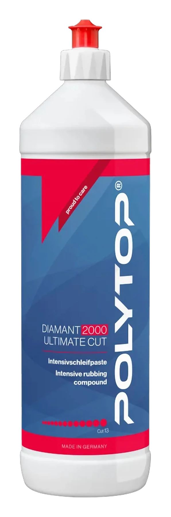 POLYTOP Diamant 2000 Ultimate Cut - Высокоабразивная полировальная паста (P1000) -