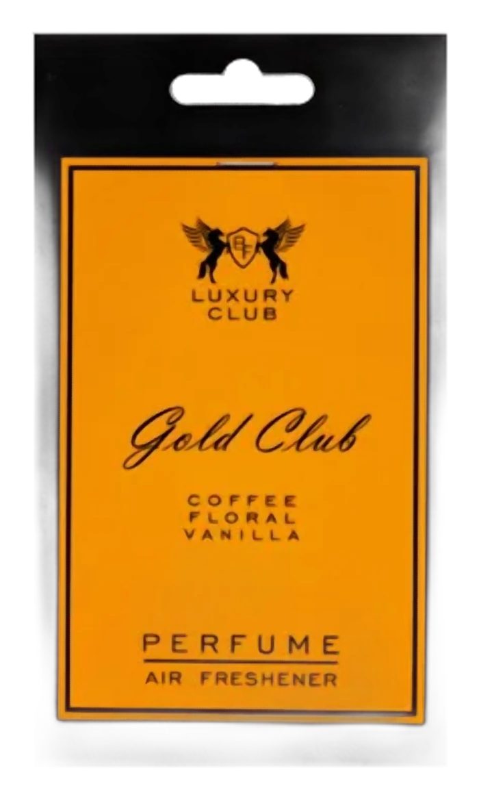 Gold Ароматизатор подвесной (по мотивам Montale Intence Café)