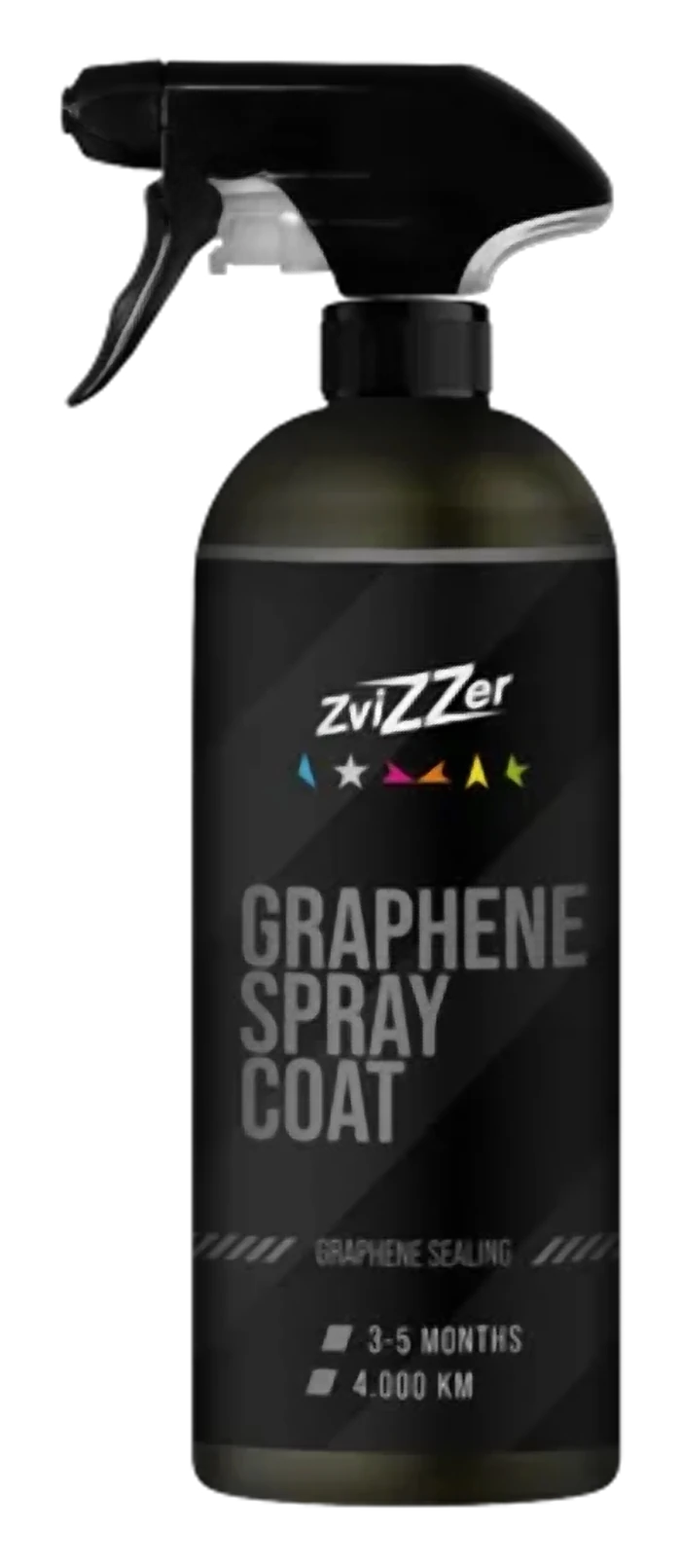 быстрая полимерная защита автомобиля Graphen Spray Coat, 500 ml