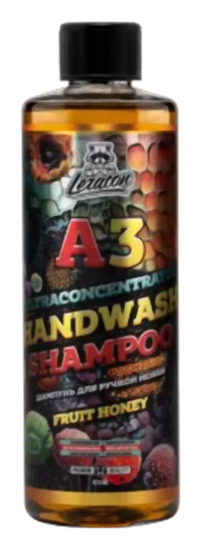Суперконцентрированный шампунь для ручной мойки LERATON A3 HANDWASH SHAMPOO FRUIT HONEY