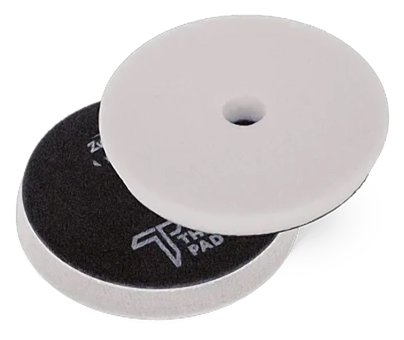 Thermo Pads MEDIUM 130-140/20/125мм Комплект . Полировальный термостойкий поролоновый белый круг средне жёсткий 14 kPa.