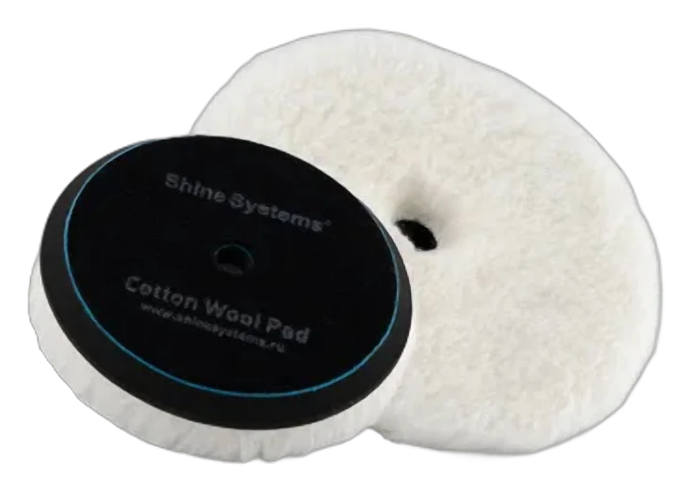 Cotton Wool Pad - полировальный круг мех с хлопком 130 мм