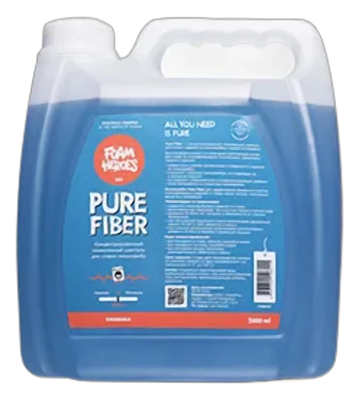 Pure Fiber низкопенный шампунь для стирки микрофибры