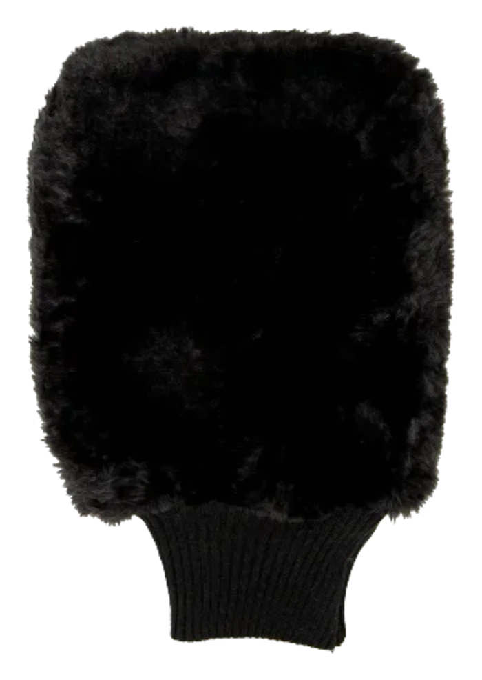 BLACK WOOL MITT MW6 Варежка из искусственного меха