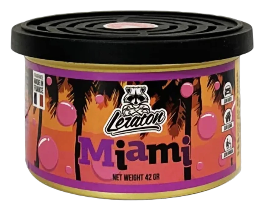 Miami (Bubble Gum/ жВачка) (Ароматизатор для автомобиля в банке)