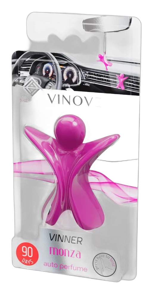 VINOVE VINNER фуксия MONZA | МОНЦА Дизайнерский ароматизатор для автомобиля