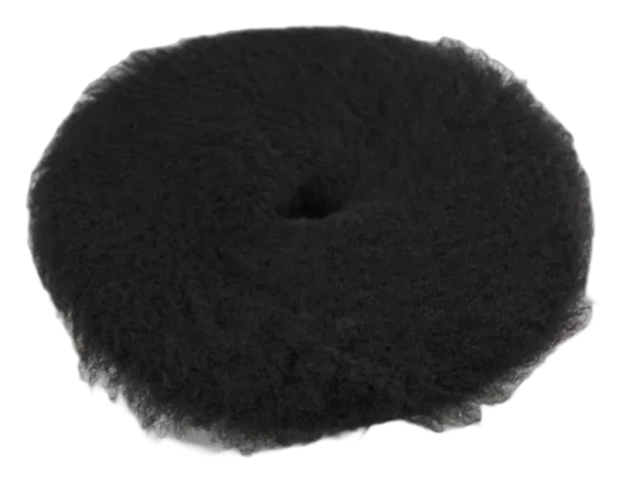 Black Wool Pad - полировальный круг из черного меха, 155 мм