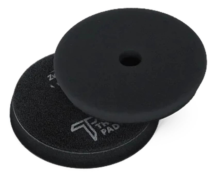 Thermo Pads ULTRA SOFT 130-140/20/125мм . Полировальный термостойкий поролоновый чёрный круг ультра мягкий 5 kPa.