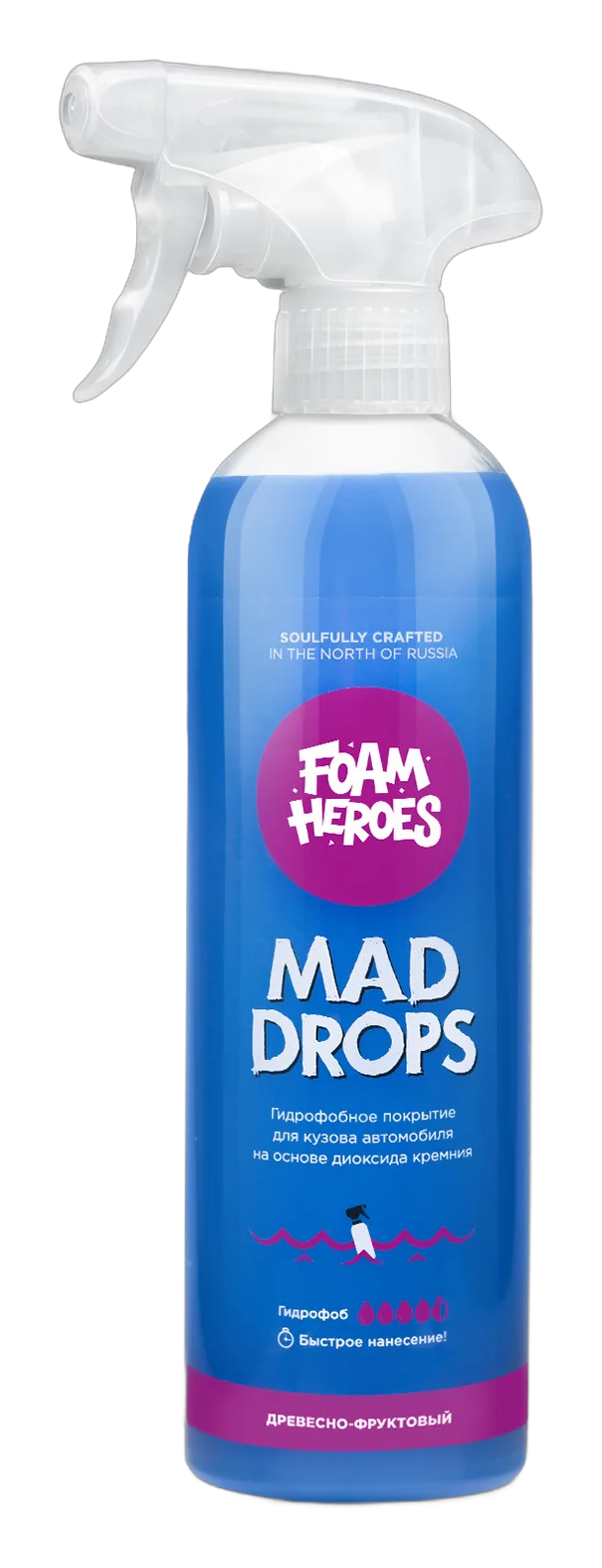 Mad Drops быстрое гидрофобное покрытие для ЛКП древесно-фруктовый