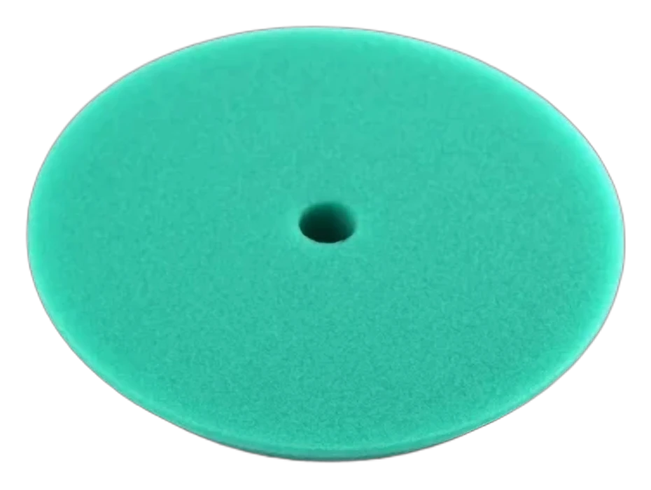 DA Foam Pad Green - полировальный круг экстра твердый зеленый, 130 мм
