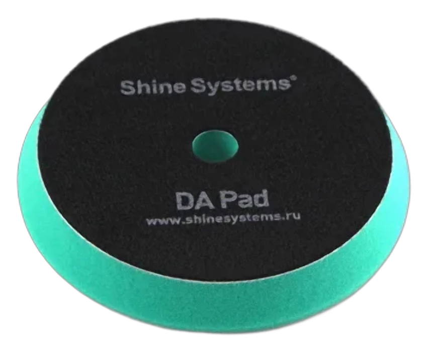DA Foam Pad Green - полировальный круг экстра твердый зеленый, 155 мм