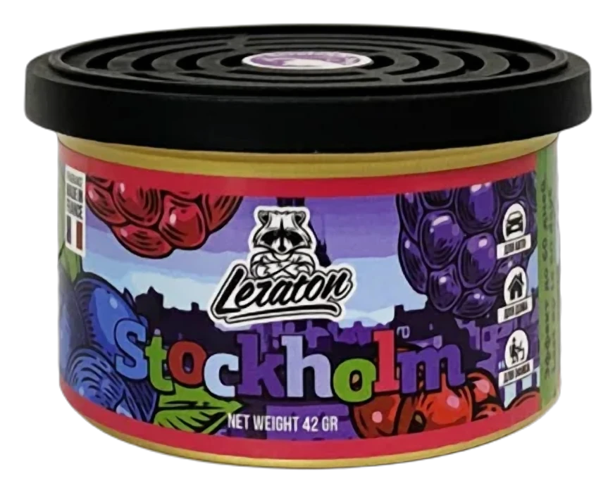Stockholm (Wild Berry / Лесная ягода) (Ароматизатор для автомобиля в банке)