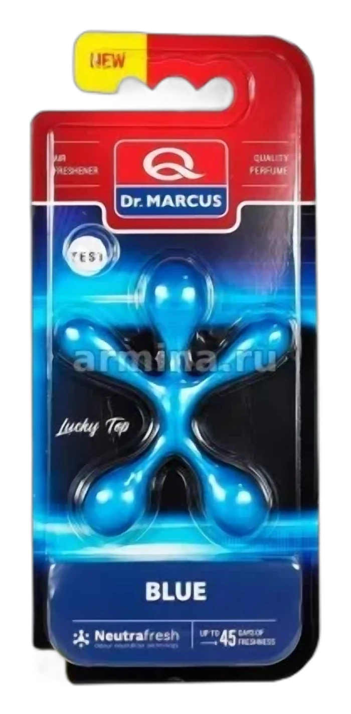 Человечек Lucky Top Premium Blue / (Ароматизатор воздуха)