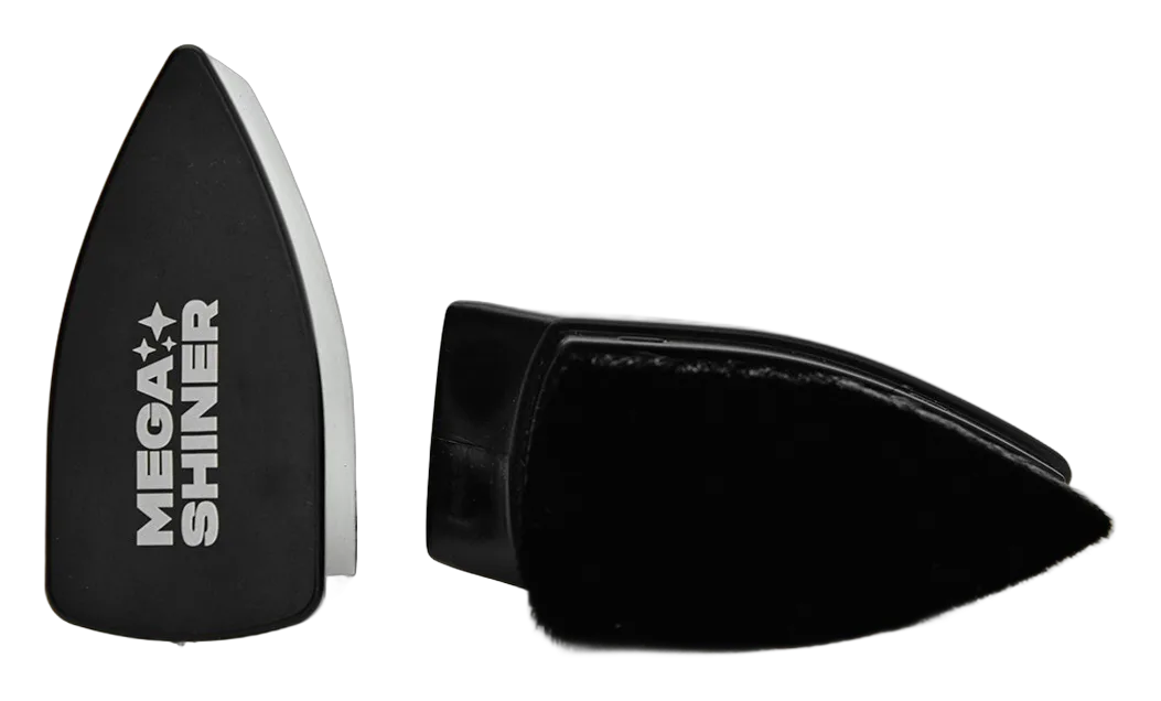 MegaShiner Soft Tire Brush, Ультрамягкая щетка-утюжок для работы с покрышками