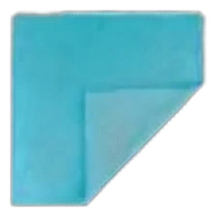 Микрофибра голубая 40*40см