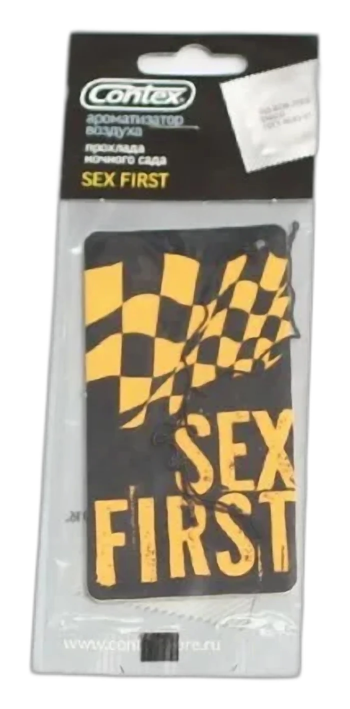 Ароматизатор Contex SEX FIRST аромат лаванды бергамота и розы (картон)
